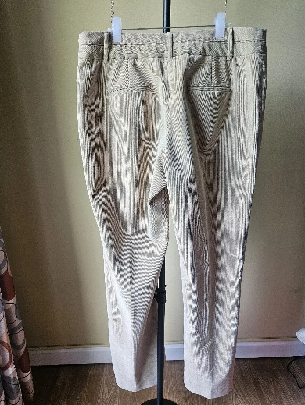 Cato Women's Light Tan Corduroy Pants Size 12 - Picture 6 of 8